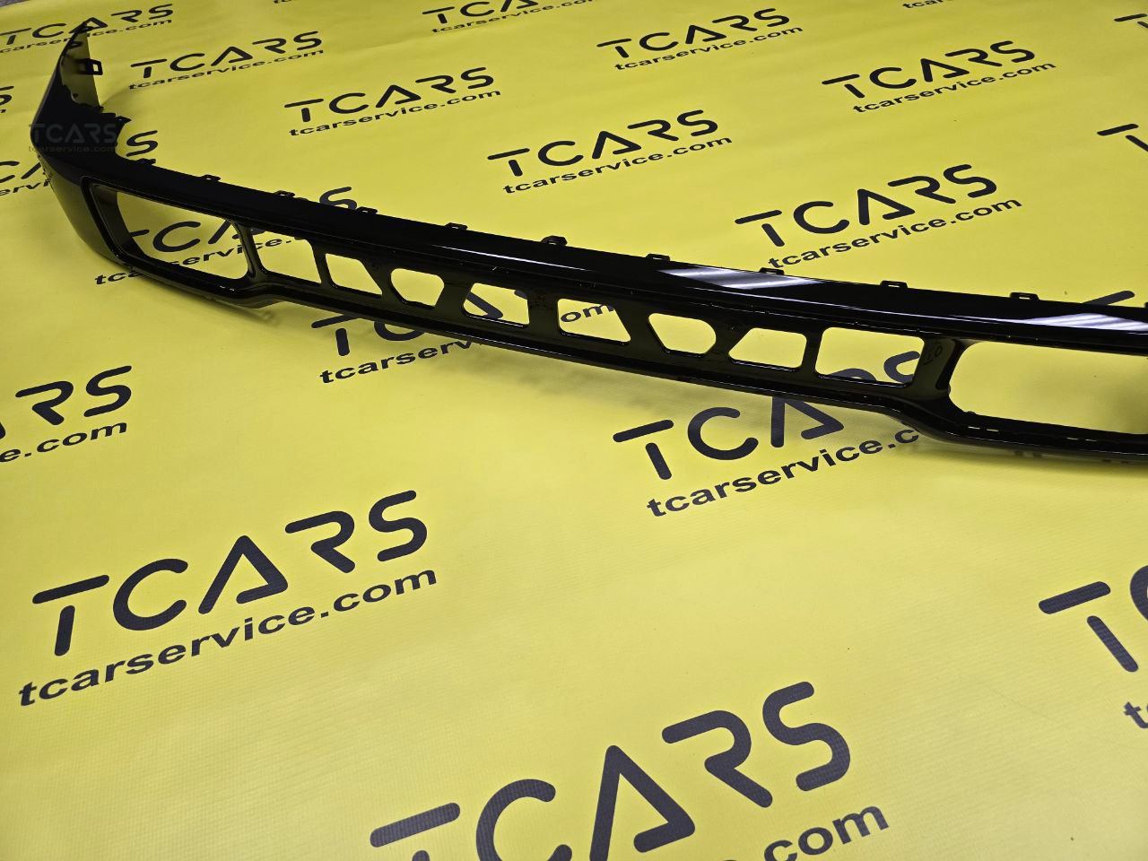 RIVIAN R1 Front Bumper Front Black Applique OEM PT00080423-B